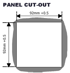 West 4700+ Panel Cutout