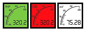 Trumeter APM-SHUNT-APO Digital Bar Graph Meter Lighted Background (Positive) Display, DC Shunt Input-1