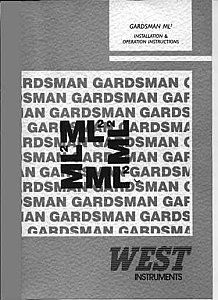 Library WEST-GARDSMAN-ML2-MAN Obsolete Manuals