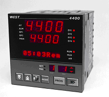 West 4400 1/4 DIN Ramp Dwell Profile Control